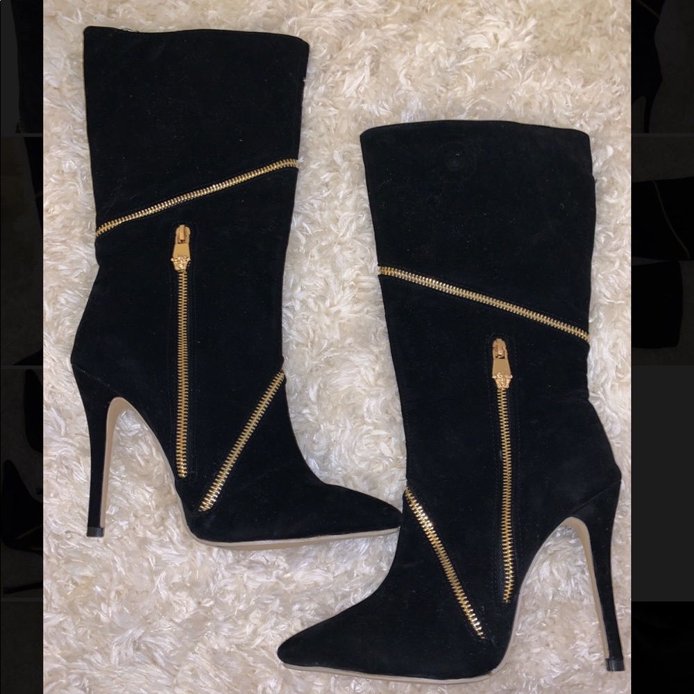 Black boots